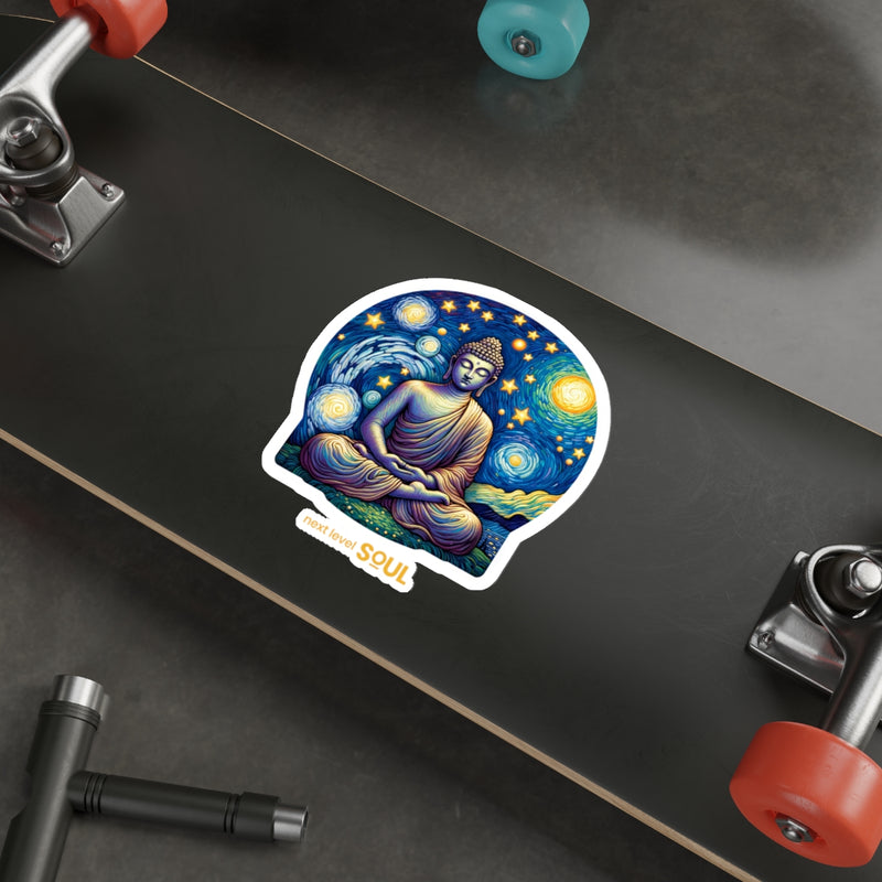 Load image into Gallery viewer, NLS Meditating Masters Series: Buddha - Die Cut Sticker
