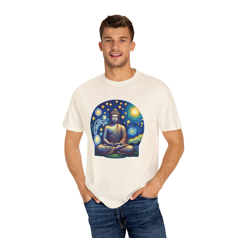 Load image into Gallery viewer, NLS Meditating Buddha Unisex T-Shirt
