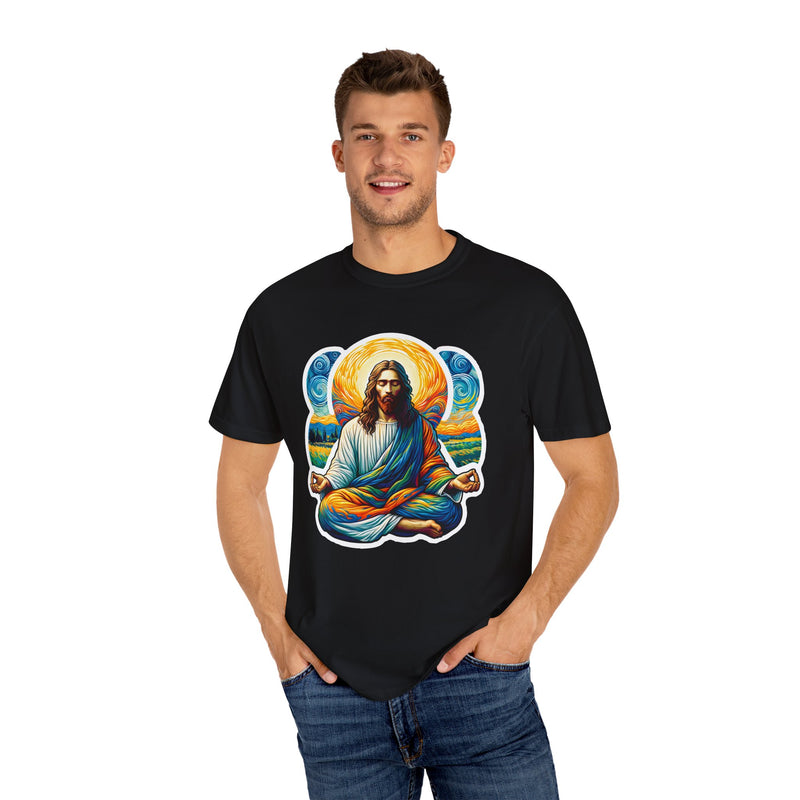 Load image into Gallery viewer, NLS Meditating Jesus Unisex T-Shirt
