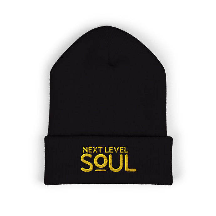 Next Level Soul Embroidered Cuffed Beanie