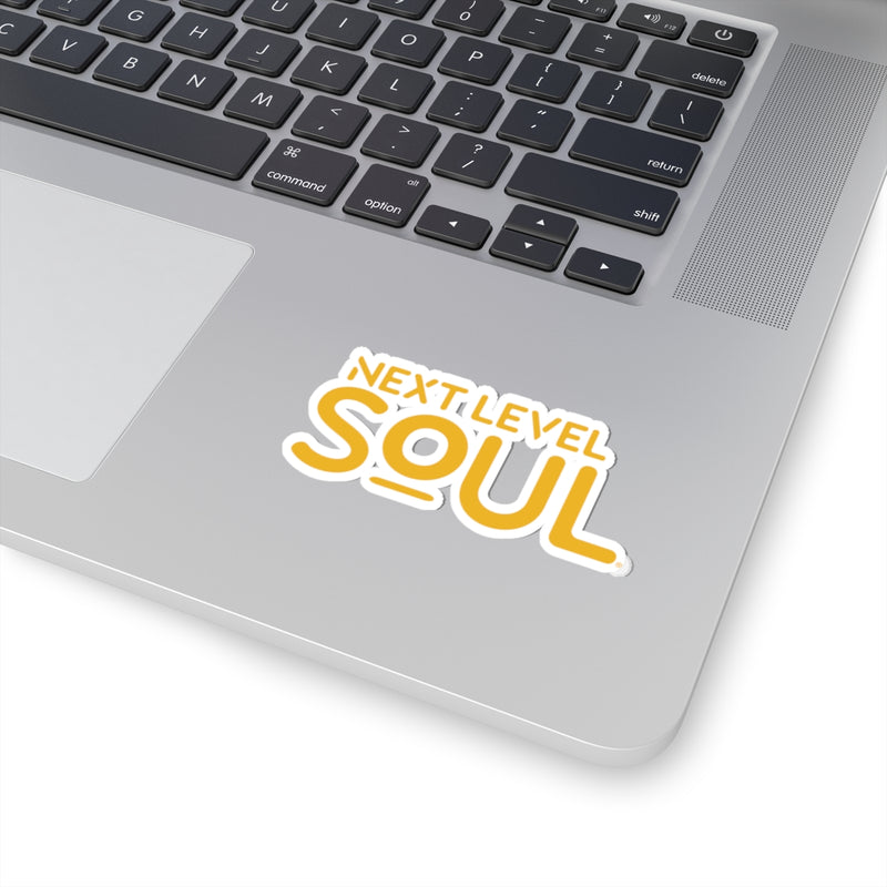 Load image into Gallery viewer, Next Level Soul Kiss-Cut Stickers - Motivational Laptop Decals
