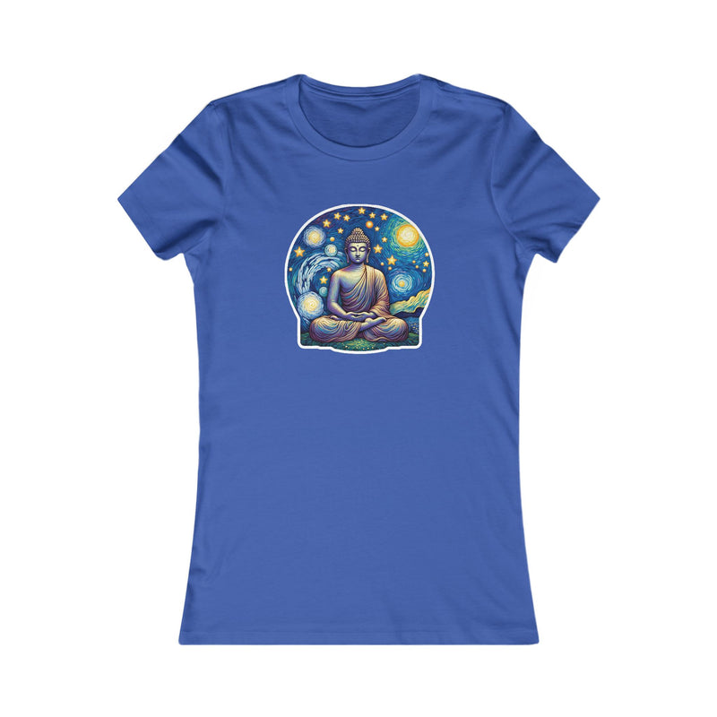 Load image into Gallery viewer, NLS Meditating Buddha Women&#39;s Favorite Tee
