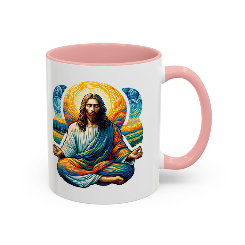 Load image into Gallery viewer, NLS Meditating Masters Series: Jesus Coffee Mug, 11oz
