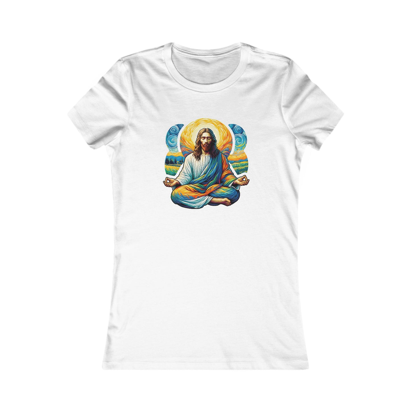 NLS Meditating Jesus Women's Favorite Tee