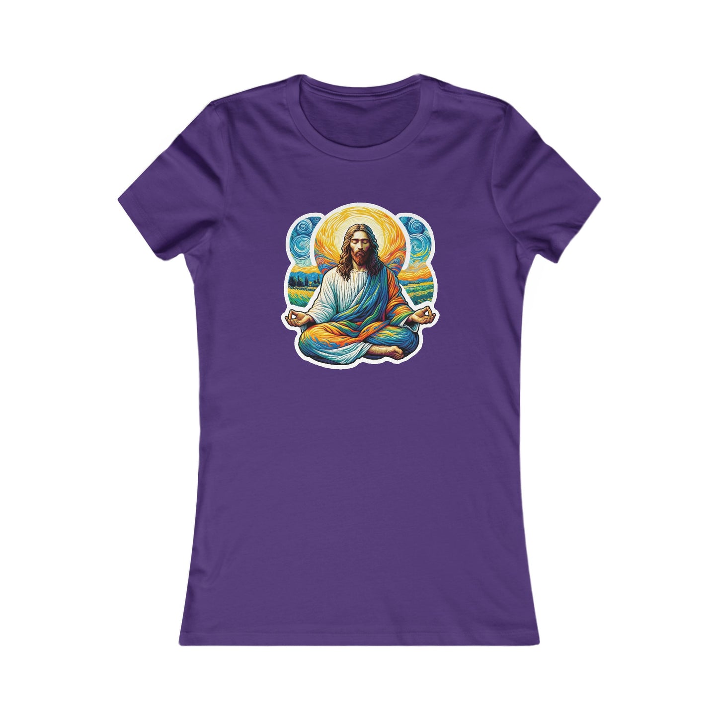 NLS Meditating Jesus Women's Favorite Tee