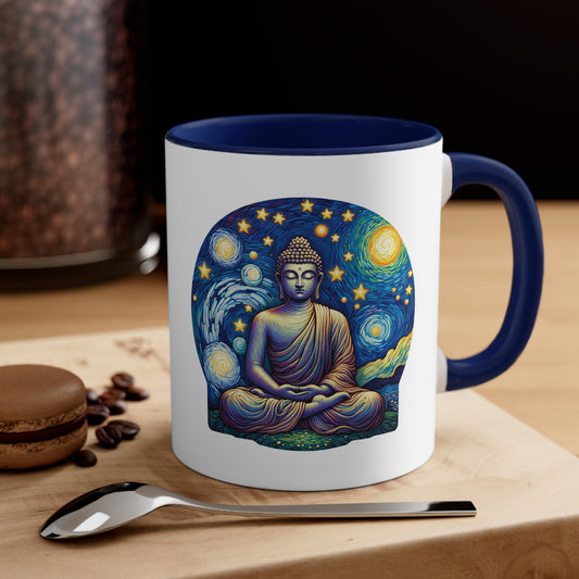 NLS Meditating Masters Series: Buddha Coffee Mug, 11oz
