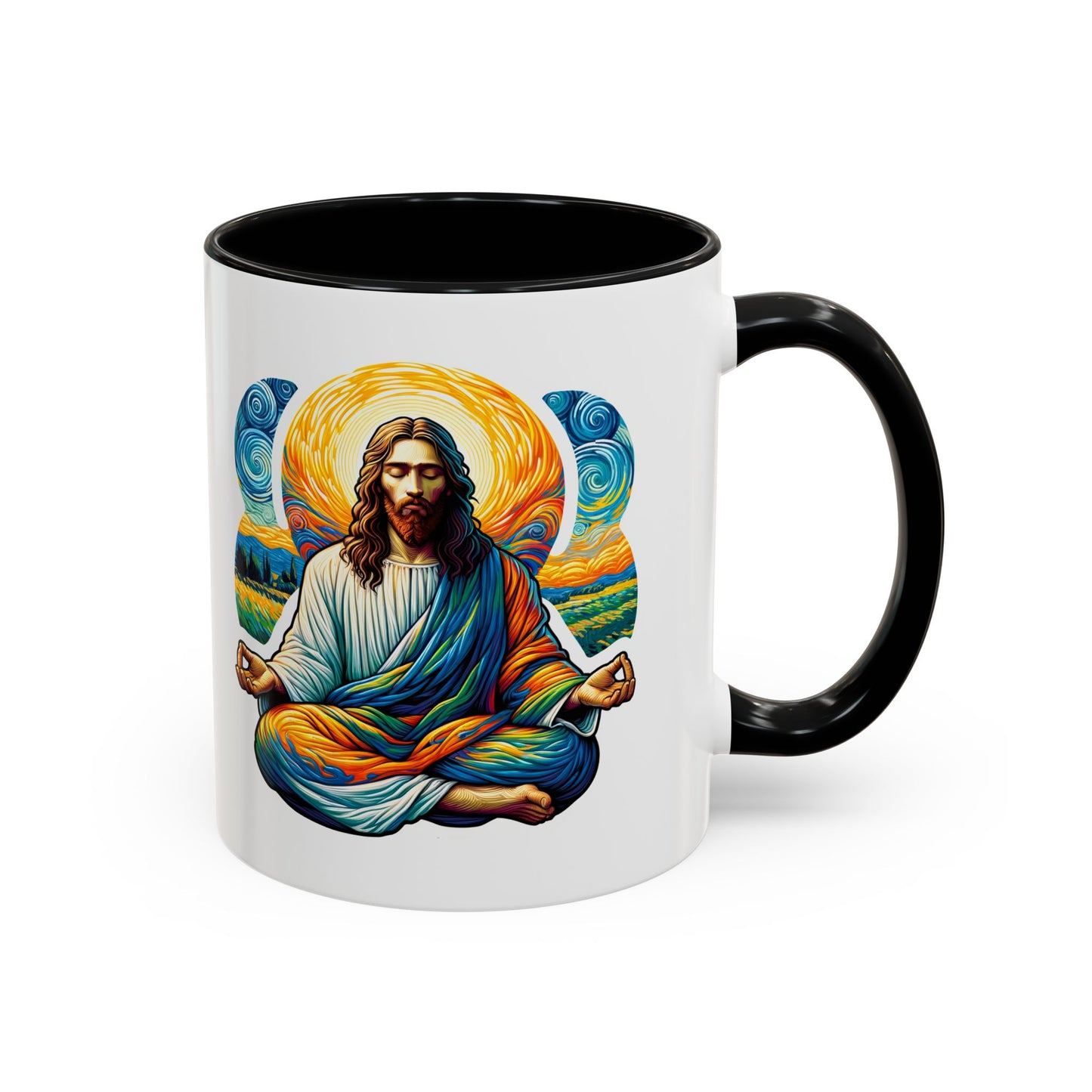 NLS Meditating Masters Series: Jesus Coffee Mug, 11oz