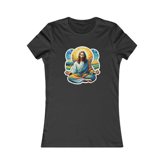 NLS Meditating Jesus Women's Favorite Tee