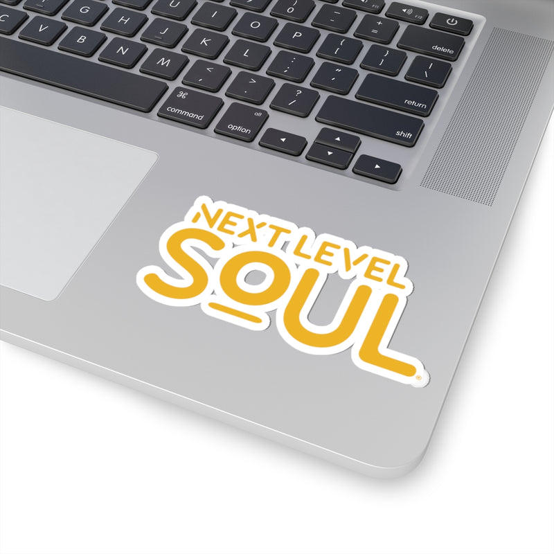 Load image into Gallery viewer, Next Level Soul Kiss-Cut Stickers - Motivational Laptop Decals
