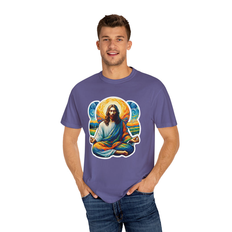 Load image into Gallery viewer, NLS Meditating Jesus Unisex T-Shirt
