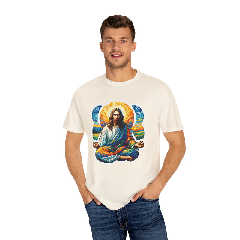 Load image into Gallery viewer, NLS Meditating Jesus Unisex T-Shirt
