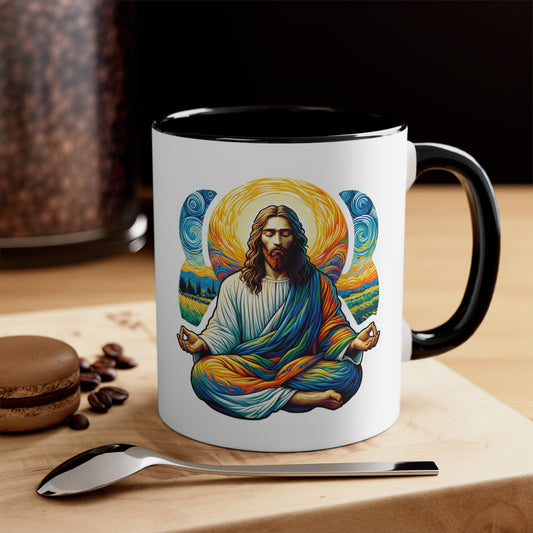 NLS Meditating Masters Series: Jesus Coffee Mug, 11oz